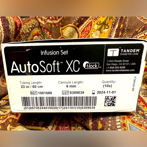 Tandem Other Autosoft Xc Infusion Set Tandem Poshmark